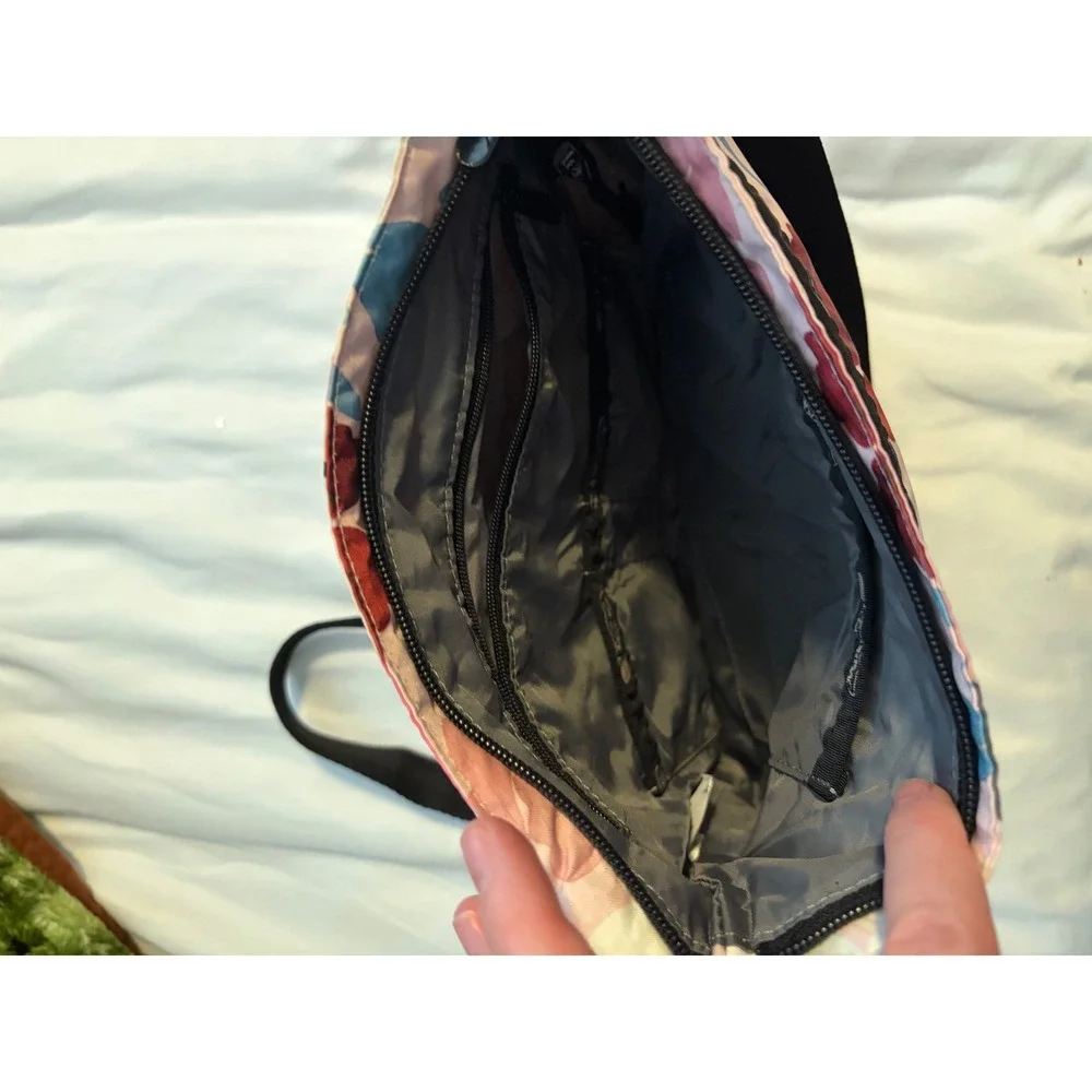 LeSportsac Crossbody Bag Women's Floral Bird Print Pink OS‎